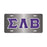 Sigma Lambda Beta Lettered License Covers SIGMA LAMBDA BETA LETTERED LICENSE COVERS