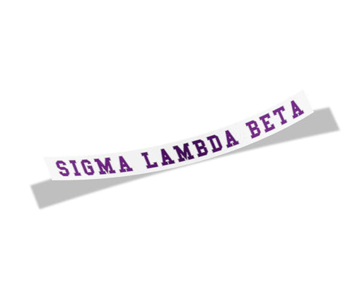 Stickers Decals Sigma Lambda Beta Long Window Sticker