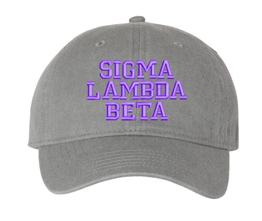 Sigma Lambda Beta Pigment Dyed Baseball Cap