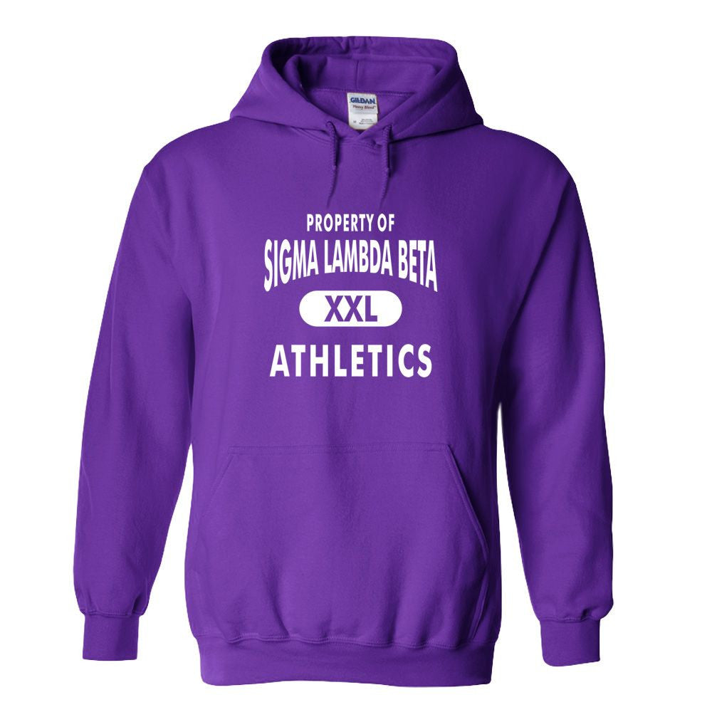 Sigma Lambda Beta Property Of Athletics Hoodie Sigma Lambda Beta Property Of Athletics Hoodie