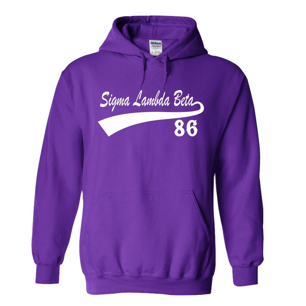 Sigma Lambda Beta Tail Hoodie Sigma Lambda Beta Tail Hoodie