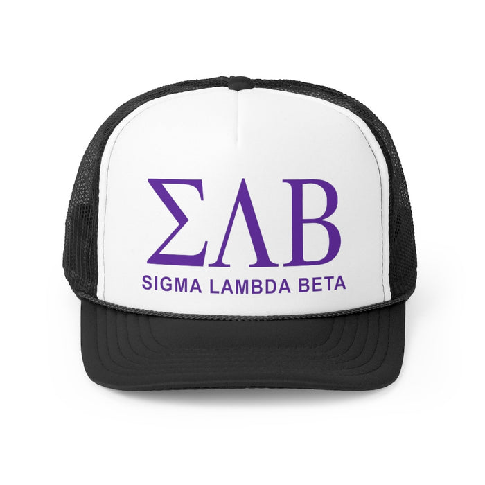 Sigma Lambda Beta Trucker Caps Sigma Lambda Beta Trucker Caps