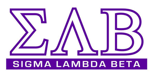 Sigma Lambda Beta Classic Sticker