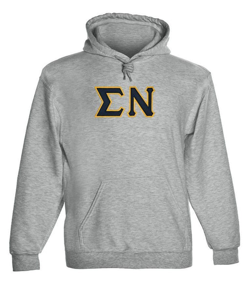 Sigma Nu Sigma Nu - 2 Day Ship Twill Hooded Sweatshirt