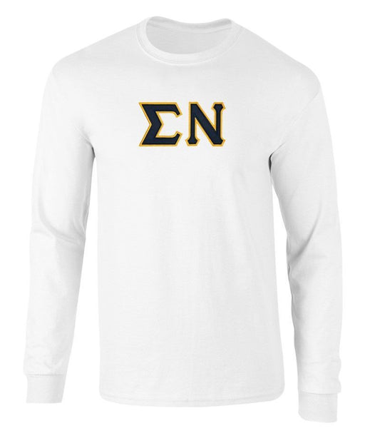 Sigma Nu Sigma Nu - 2 Day Ship Twill Long Sleeve Tee