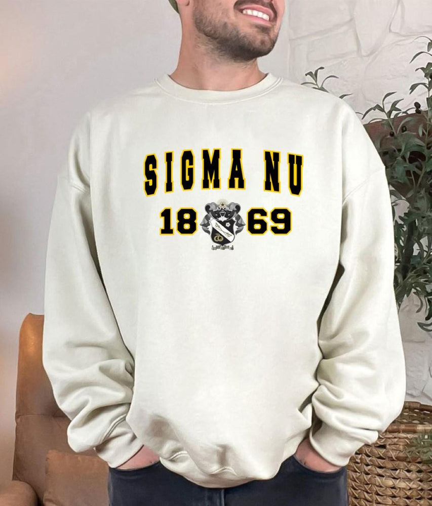 Sigma Nu Athlete Crewneck Sweatshirt Sigma Nu Athlete Crewneck Sweatshirt