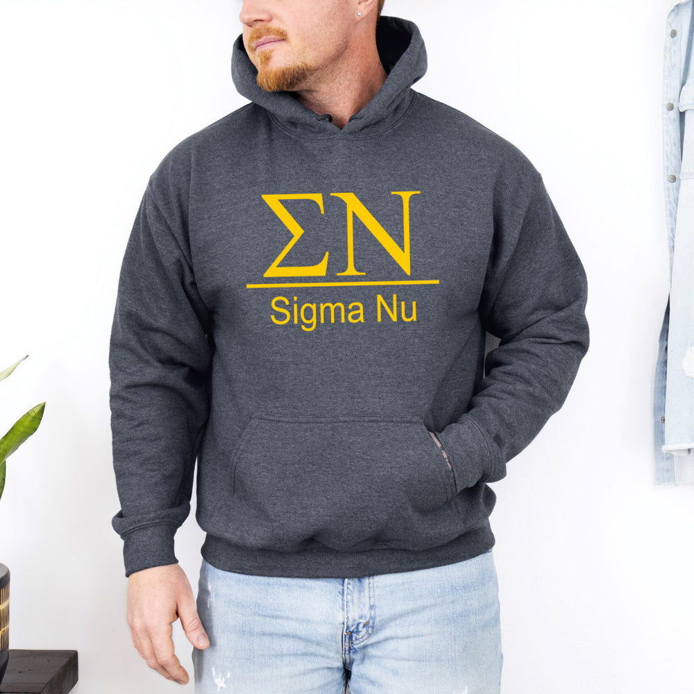 Sigma Nu Bar Hoodie Sigma Nu Bar Hoodie