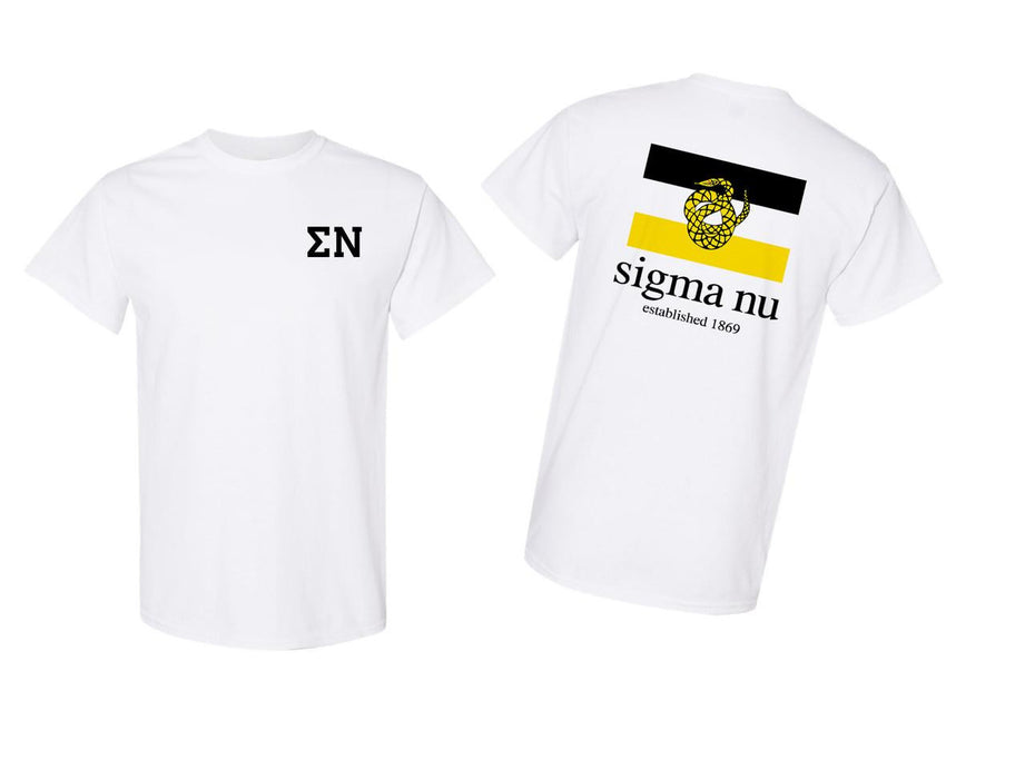 Greekgear Sigma Nu Flag T Shirts Sigma Nu Flag T-shirts