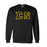 Sigma Nu Fraternity Crest Shield Twill Letter Crewneck Sweatshirt Sigma Nu Fraternity Crest - Shield Twill Letter Crewneck Sweatshirt
