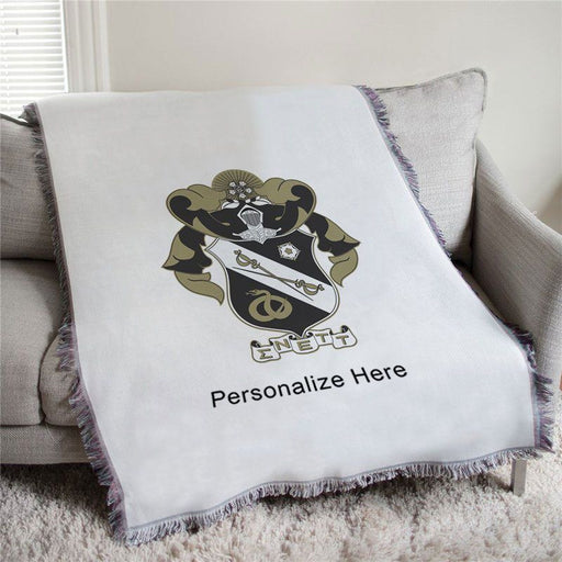 Sigma Nu Sigma Nu Full Color Crest Afghan Blanket Throw