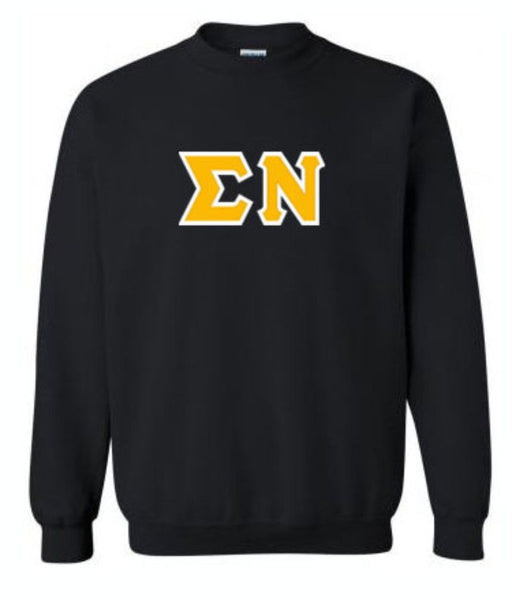 Clothing Sigma Nu Lettered Crewneck Sweatshirt