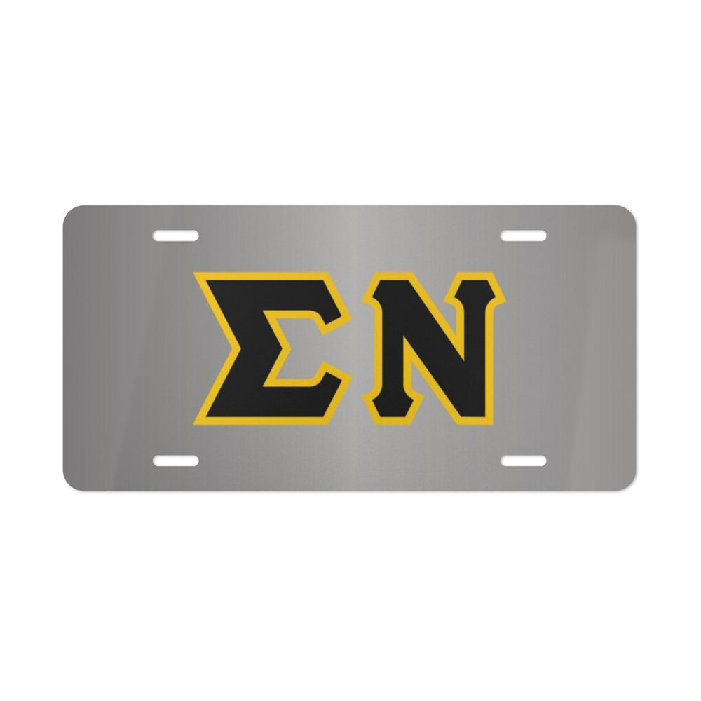 Sigma Nu Lettered License Covers SIGMA NU LETTERED LICENSE COVERS