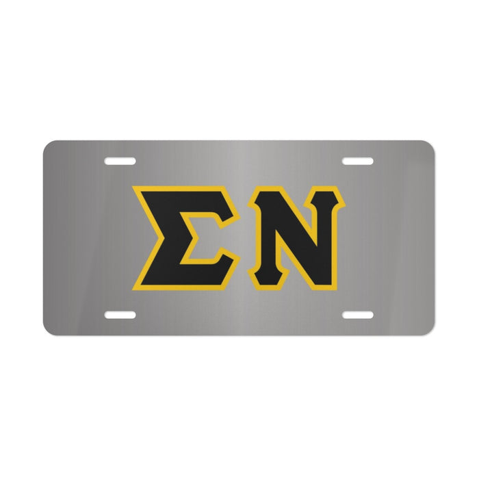 Sigma Nu Lettered License Covers SIGMA NU LETTERED LICENSE COVERS