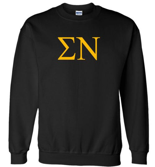 Clothing Sigma Nu Lettered World Famous Greek Crewneck