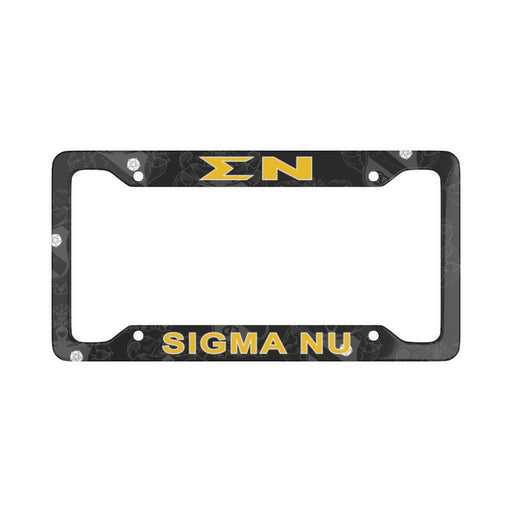 Caraccessories Sigma Nu License Plate Frame - New