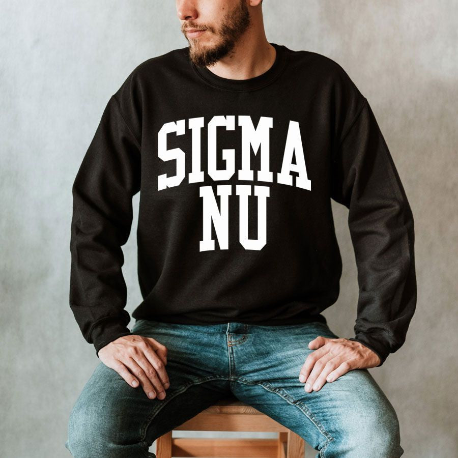 Sigma Nu Nickname Crewneck Sweatshirt Sigma Nu Nickname Crewneck Sweatshirt