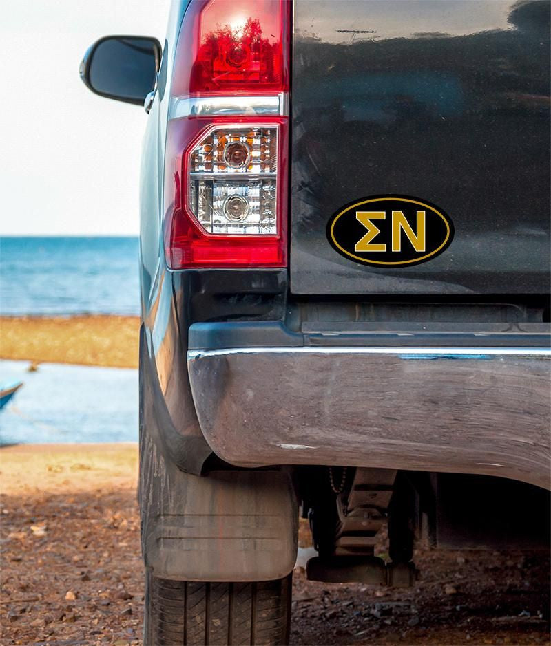 Sigma Nu Oval Fraternity Car Magnet Set Of 2 Sigma Nu Oval Fraternity Car Magnet Set of 2