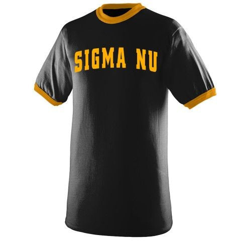 Clothing Sigma Nu Ringer T-shirt