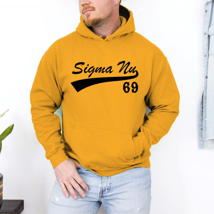 Sigma Nu Tail Hooded Sweatshirts Sigma Nu Tail Hooded Sweatshirts