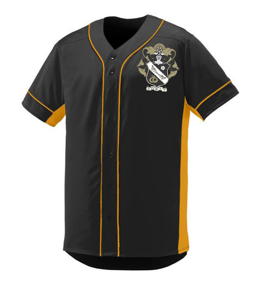 Sigma Nu Sigma Nu Game 7 Full-Button Baseball Jersey