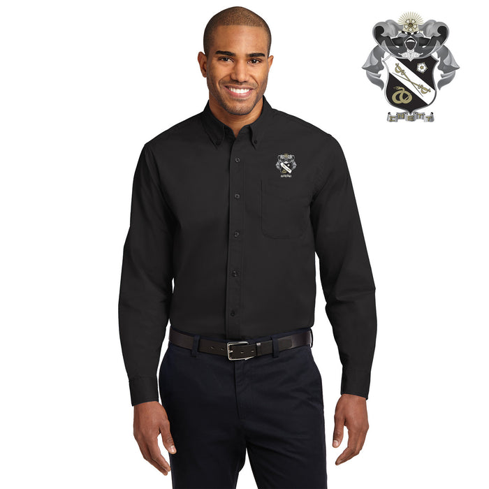 Discount Sigma Nu Long Sleeve Oxford DISCOUNT-Sigma Nu Long Sleeve Oxford