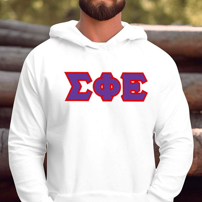 Sigma Phi Epsilon 2 Day Ship Twill Hooded Sweatshirts Sigma Phi Epsilon - 2 Day Ship Twill Hooded Sweatshirts