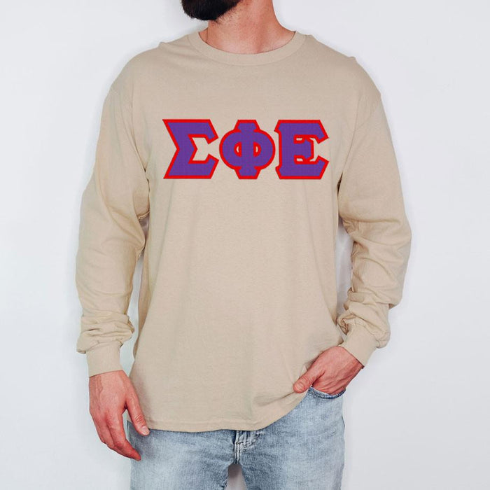 Sigma Phi Epsilon 2 Day Ship Twill Long Sleeve Tees Sigma Phi Epsilon - 2 Day Ship Twill Long Sleeve Tees