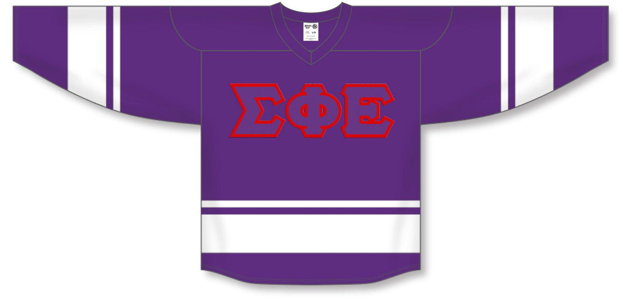 Discount Sigma Phi Epsilon Breakaway Lettered Hockey Jersey DISCOUNT-Sigma Phi Epsilon Breakaway Lettered Hockey Jersey