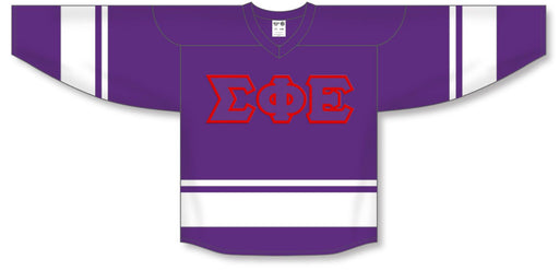 Sigma Phi Epsilon DISCOUNT-Sigma Phi Epsilon Breakaway Lettered Hockey Jersey