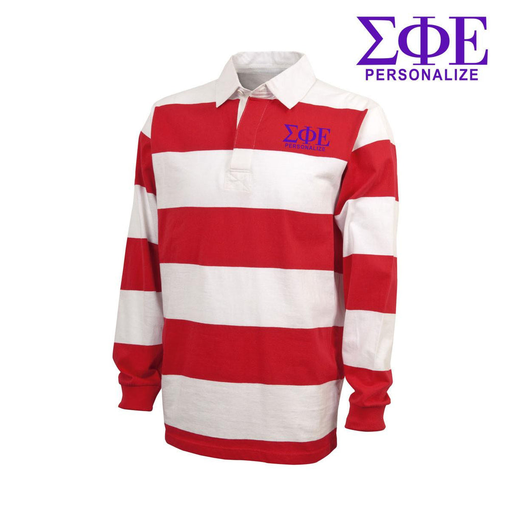 Sigma Phi Epsilon Classic Rugby Shirt Sigma Phi Epsilon Classic Rugby Shirt