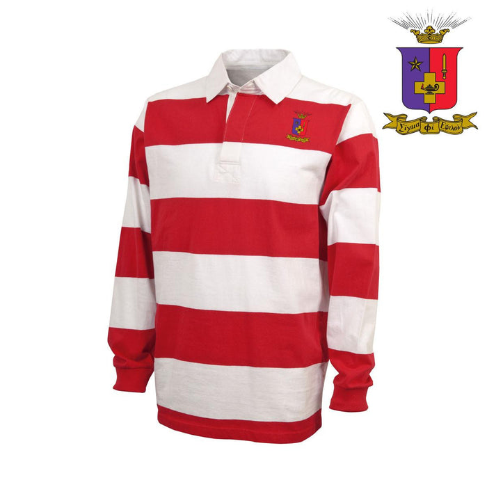 Sigma Phi Epsilon Crest Rugby Shirt Sigma Phi Epsilon Crest Rugby Shirt