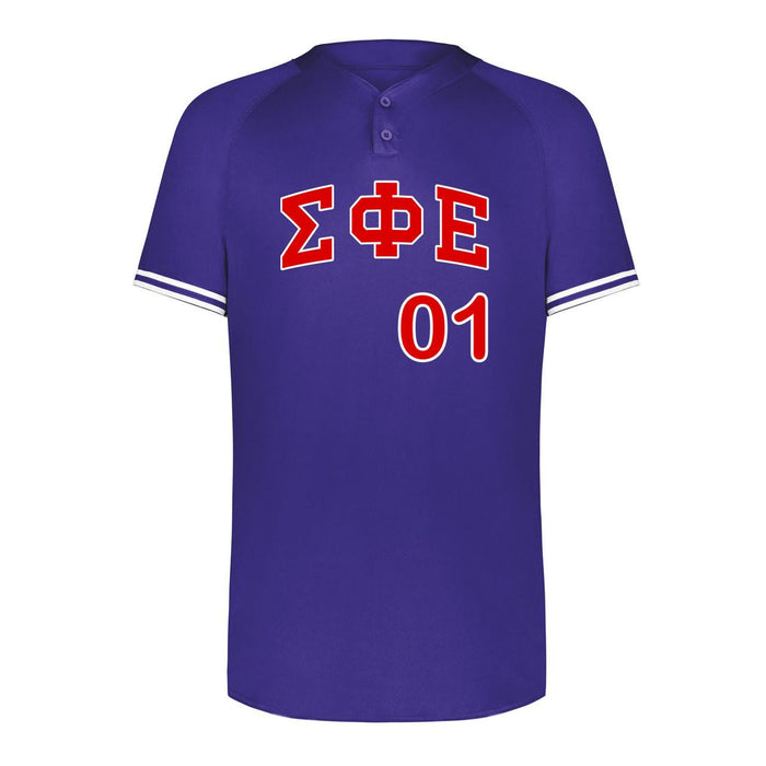 Sigma Phi Epsilon Cutter Henley Jersey Sigma Phi Epsilon Cutter Henley Jersey