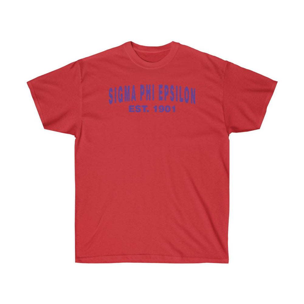 Sigma Phi Epsilon Established T Shirt Sigma Phi Epsilon Established T-Shirt