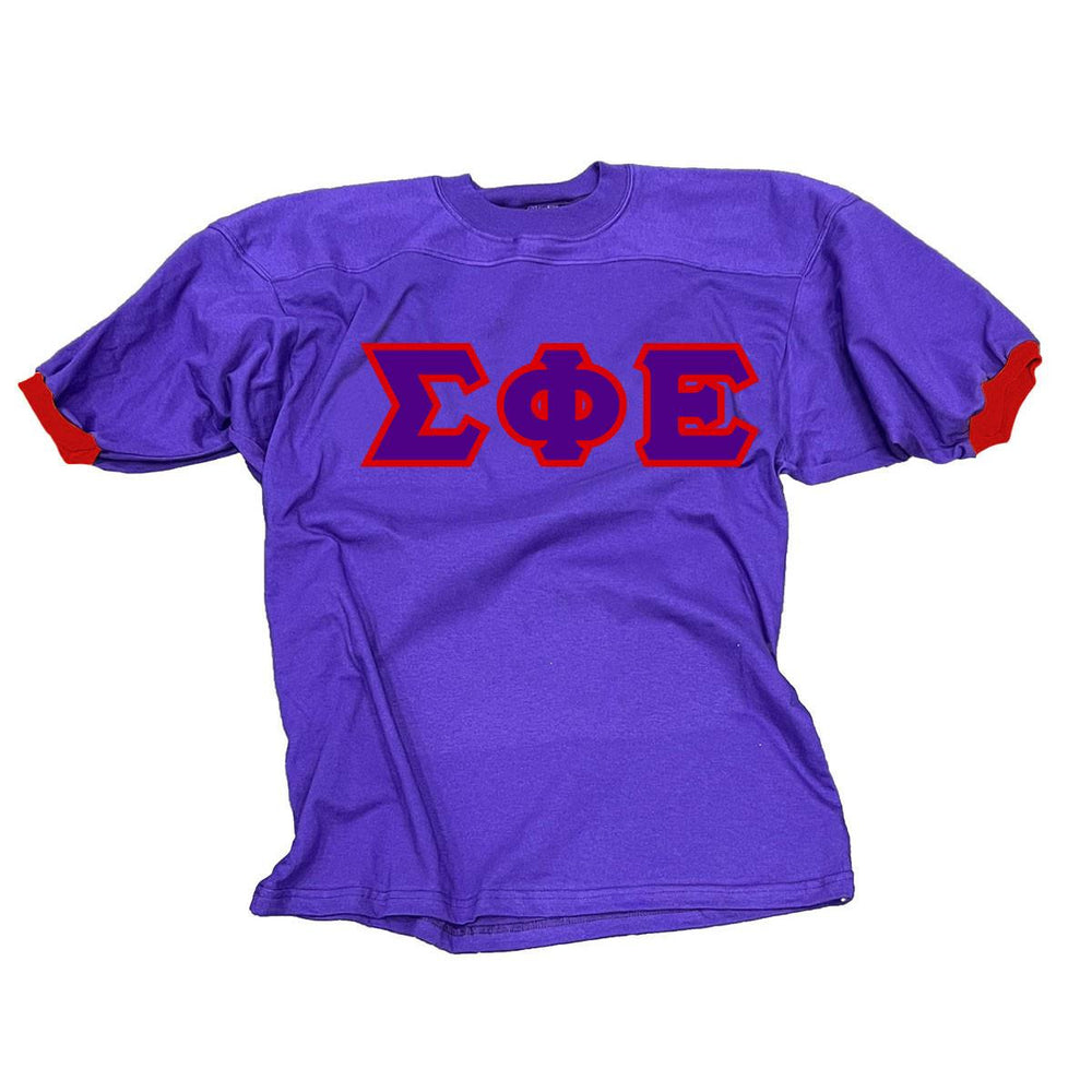 Sigma Phi Epsilon Fraternity Classic Lettered Jersey Sigma Phi Epsilon Fraternity Classic Lettered Jersey