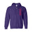 Sigma Phi Epsilon Heavy Full Zip Hoodie 3" Letters Sigma Phi Epsilon Heavy Full Zip Hoodie - 3