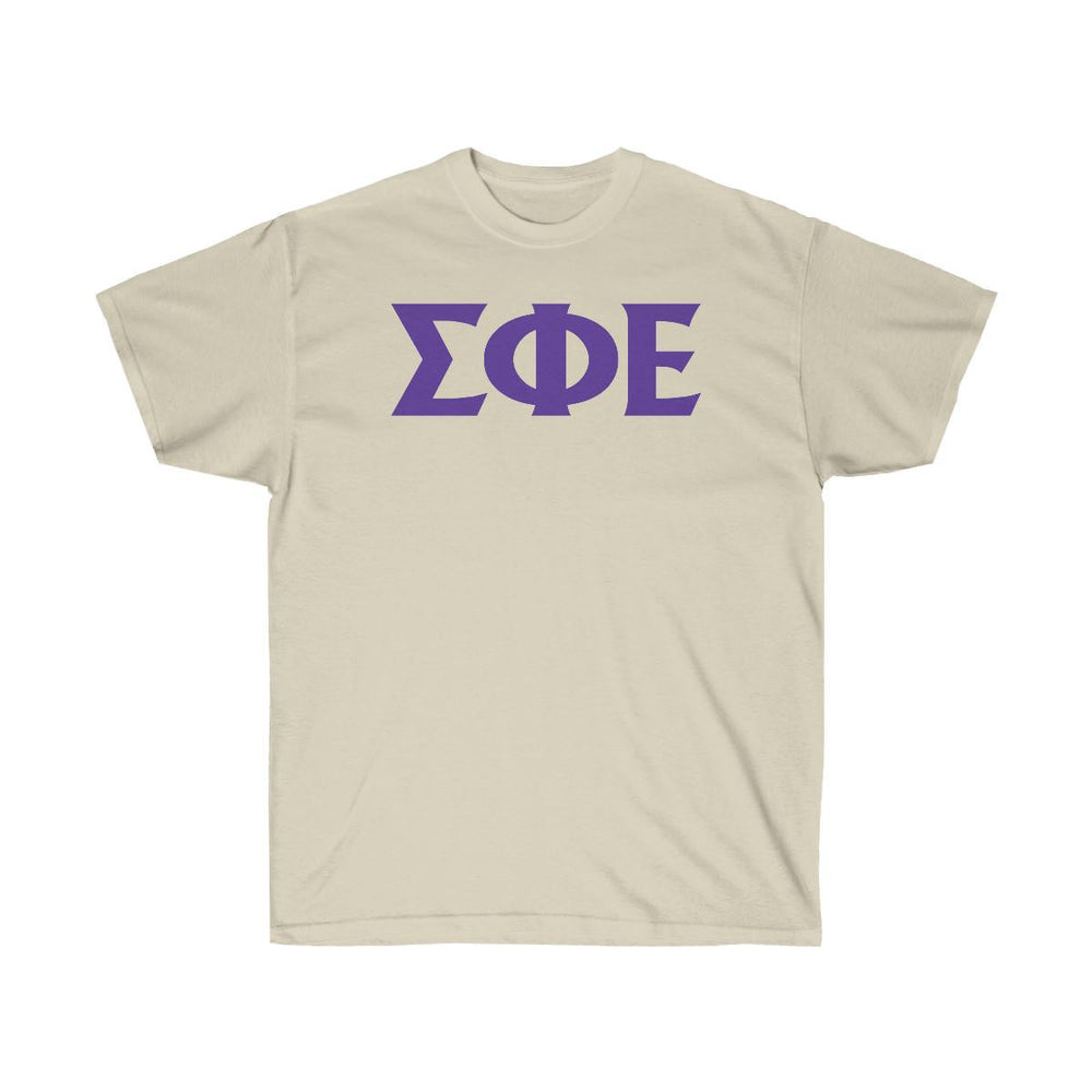 Sigma Phi Epsilon Letter T Shirt Sigma Phi Epsilon Letter T-Shirt