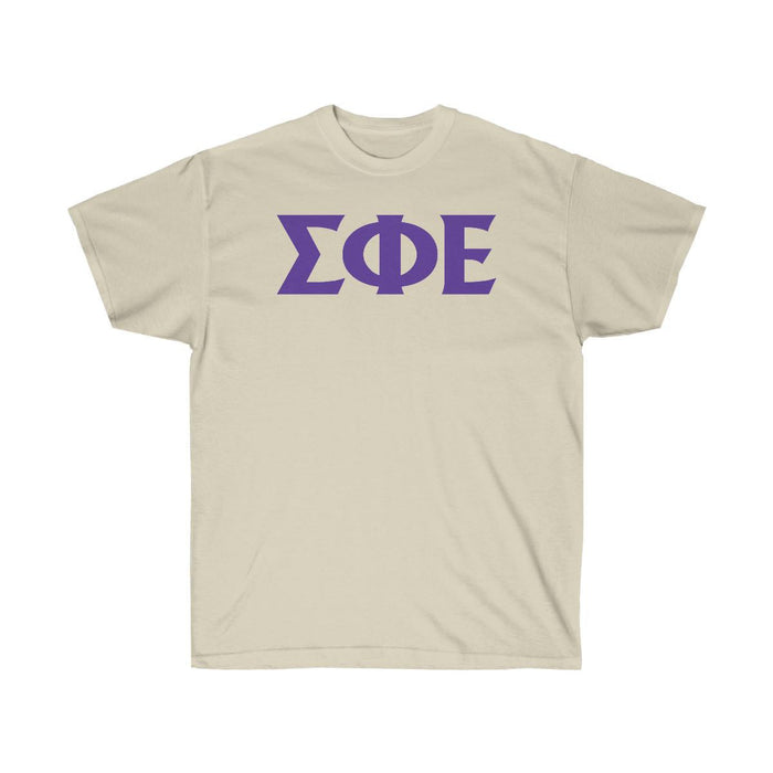 Sigma Phi Epsilon Letter T Shirt Sigma Phi Epsilon Letter T-Shirt