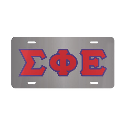 Sigma Phi Epsilon SIGMA PHI EPSILON LETTERED LICENSE COVERS