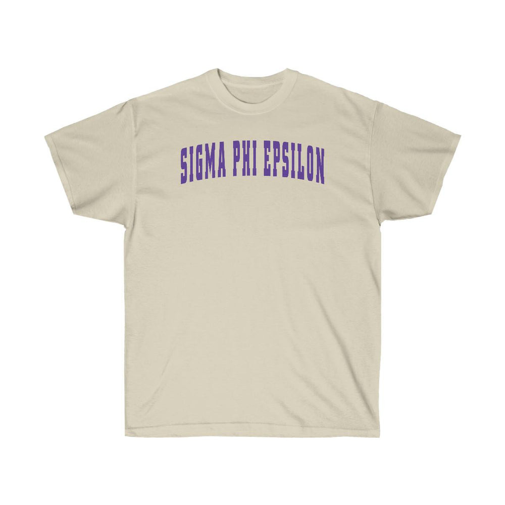 Sigma Phi Epsilon Letterman T Shirt Sigma Phi Epsilon Letterman T-Shirt