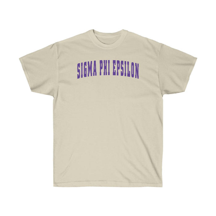 Sigma Phi Epsilon Letterman T Shirt Sigma Phi Epsilon Letterman T-Shirt