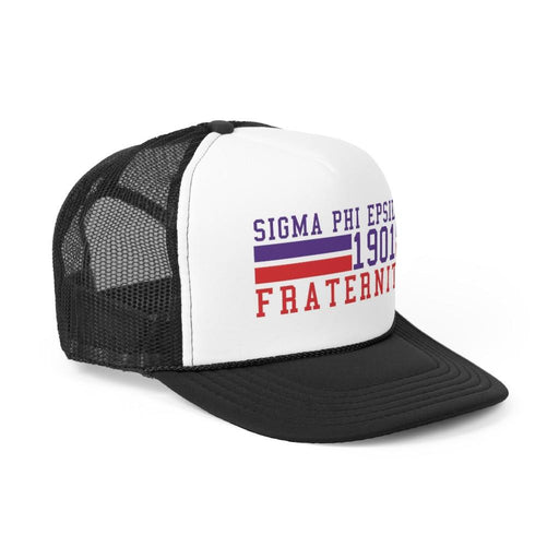Sigma Phi Epsilon Sigma Phi Epsilon Lines Trucker Caps