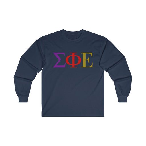 Sigma Phi Epsilon Sigma Phi Epsilon Logo Long Sleeve T-Shirt