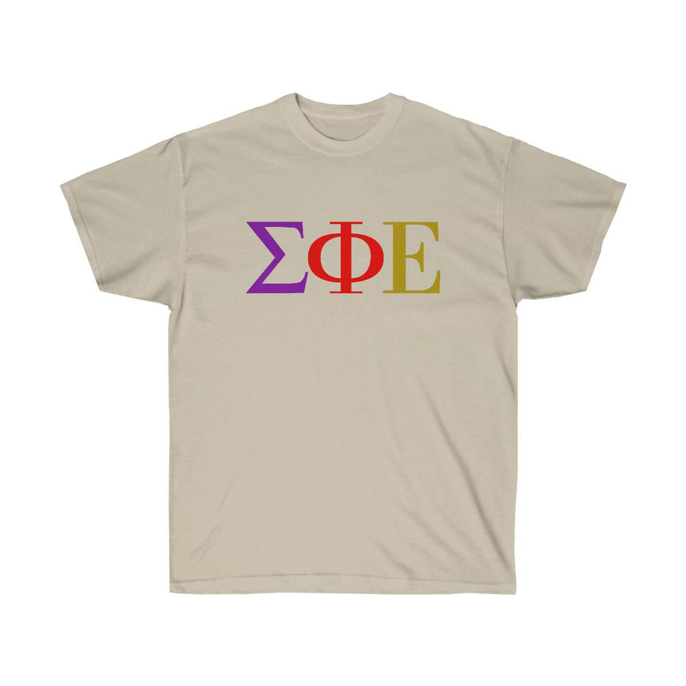 Printify Sigma Phi Epsilon Logo T Shirt Sigma Phi Epsilon Logo T-shirt