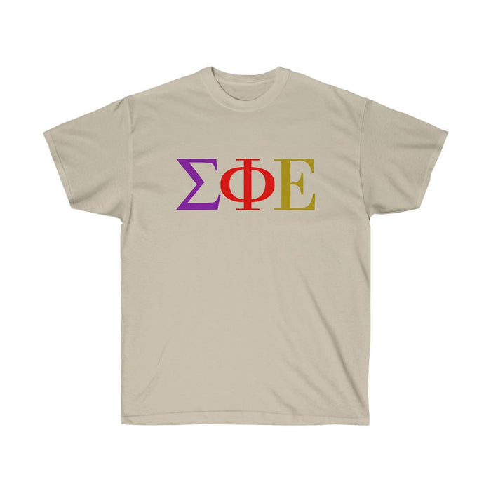 Printify Sigma Phi Epsilon Logo T Shirt Sigma Phi Epsilon Logo T-shirt