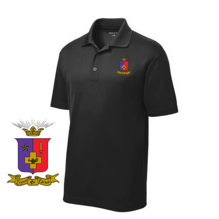 Discount Sigma Phi Epsilon Emblem Polo DISCOUNT-Sigma Phi Epsilon Emblem Polo