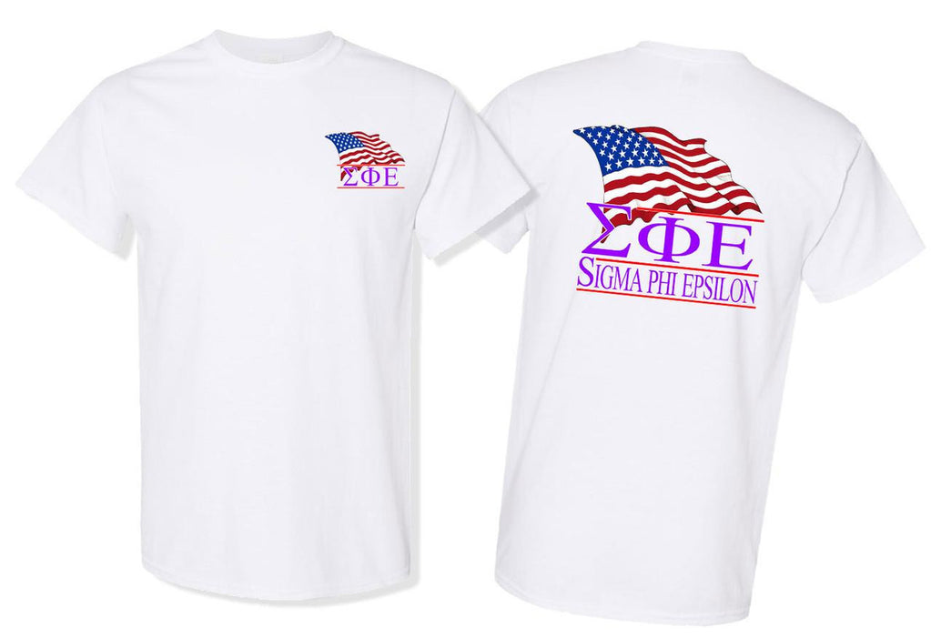 Greekgear Sigma Phi Epsilon Patriot Limited Edition Tees Sigma Phi Epsilon Patriot Limited Edition Tees