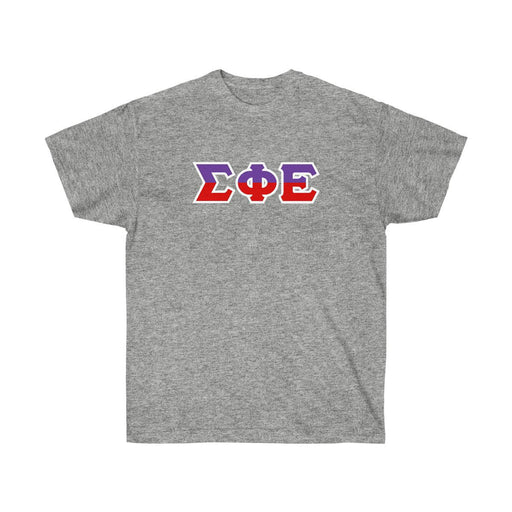 Sigma Phi Epsilon Sigma Phi Epsilon Two Toned Greek Lettered T-shirts
