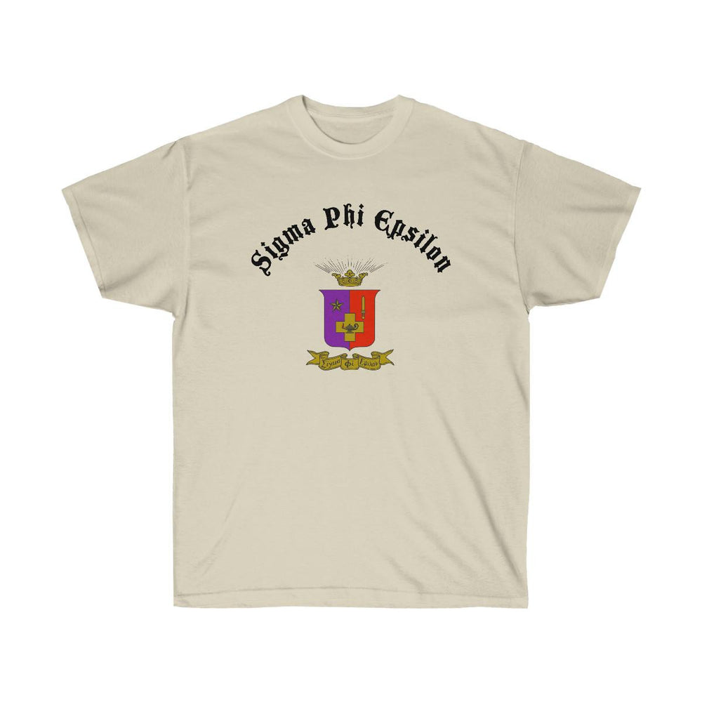 Sigma Phi Epsilon Vintage Crest T Shirt Sigma Phi Epsilon Vintage Crest T-Shirt