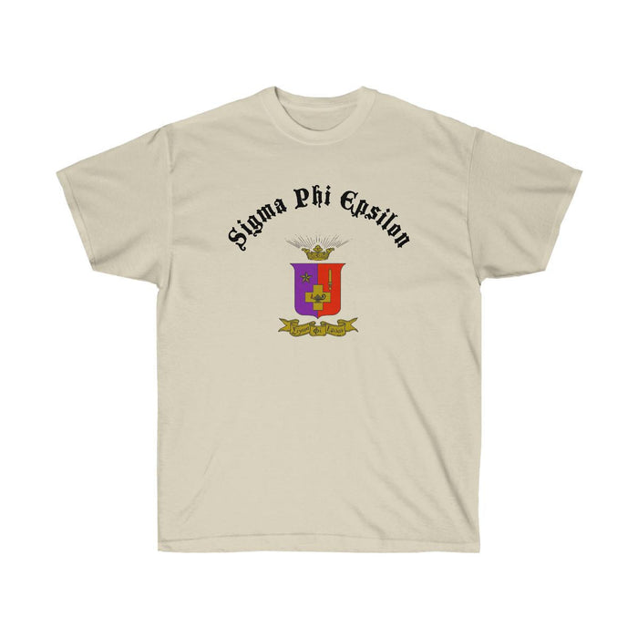 Sigma Phi Epsilon Vintage Crest T Shirt Sigma Phi Epsilon Vintage Crest T-Shirt