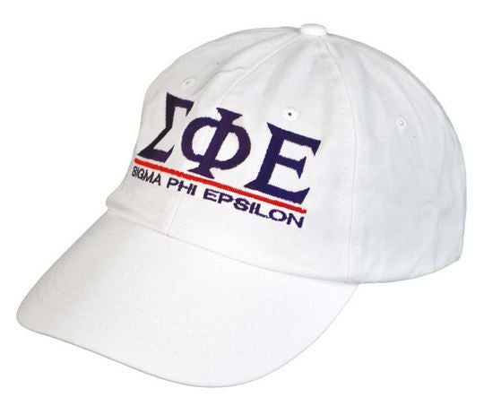 Sigma Phi Epsilon World Famous Line Hat Sigma Phi Epsilon World Famous Line Hat